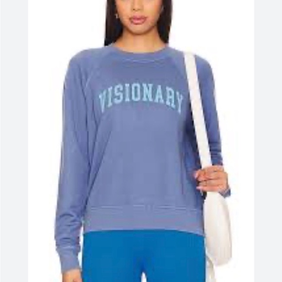 Spiritual Gangster Tops - Spiritual Gangster Visionary Blue Sweatshirt live listing